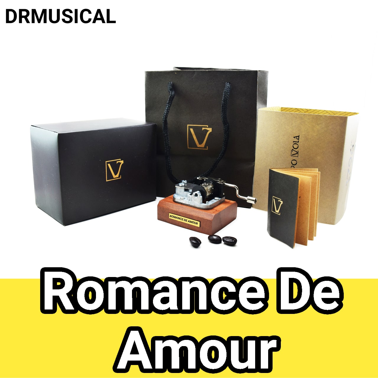 جعبه موزیکال ایل تمپو ولا Romance De amour هندلی Classico