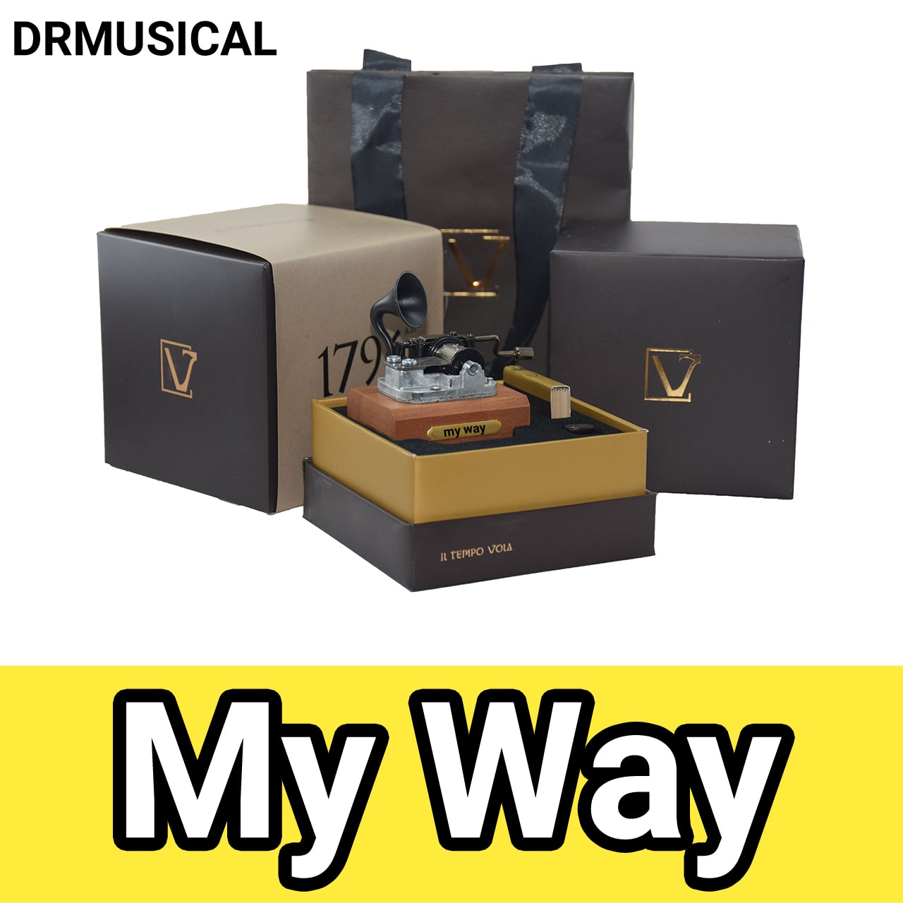 خرید موزیک باکس هندلی My Wayبرند ایل تمپو ولا مدلNew Classico