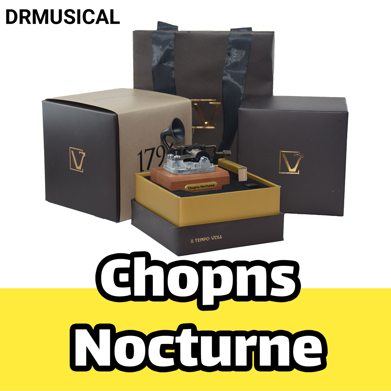 موزیک باکس گرامافونی Chopin's nocturne برند ایل تمپو ولا