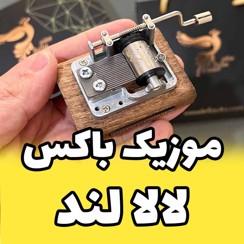 موزیک باکس لالا لند برند اینو دلا ویتا همراه با جعبه و ساک دستی مدل M18WB-B