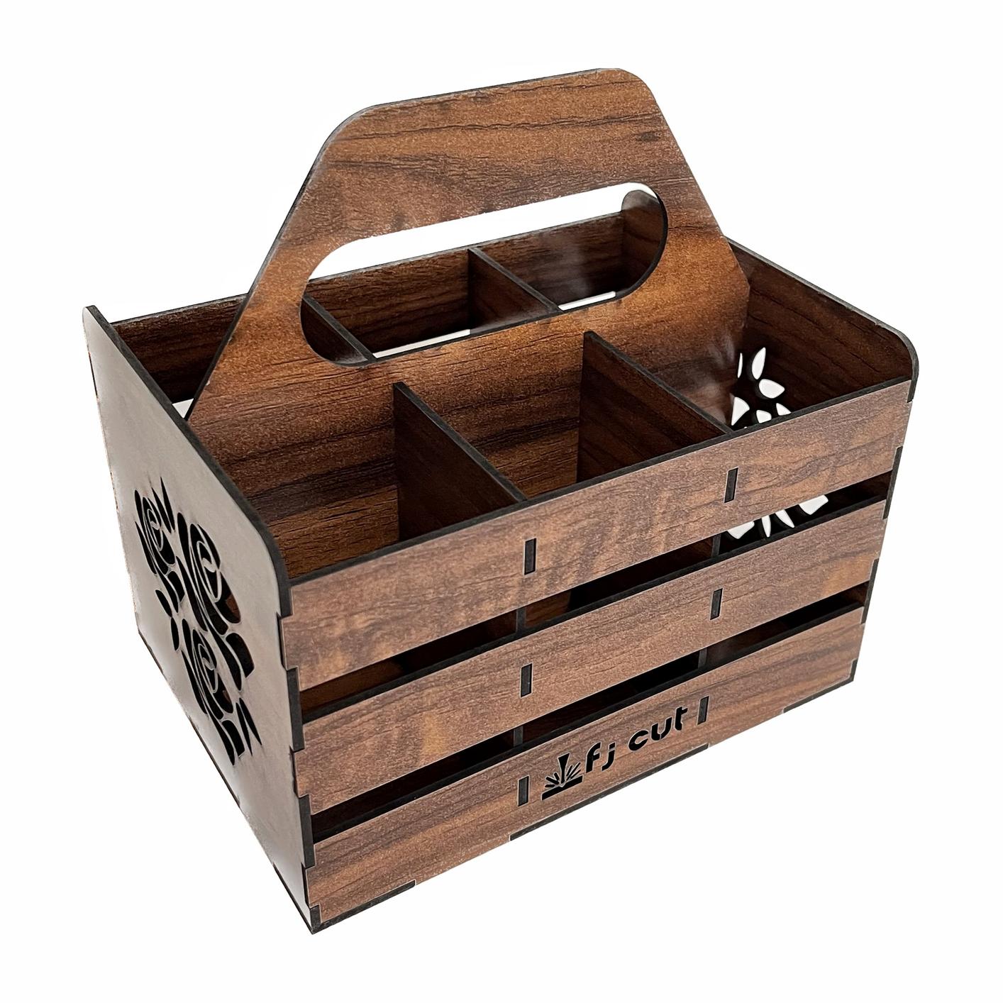 نظم دهنده چوبی رومیزی - مدل جا قاشوقی - خرید بی واسطه از تولید کننده