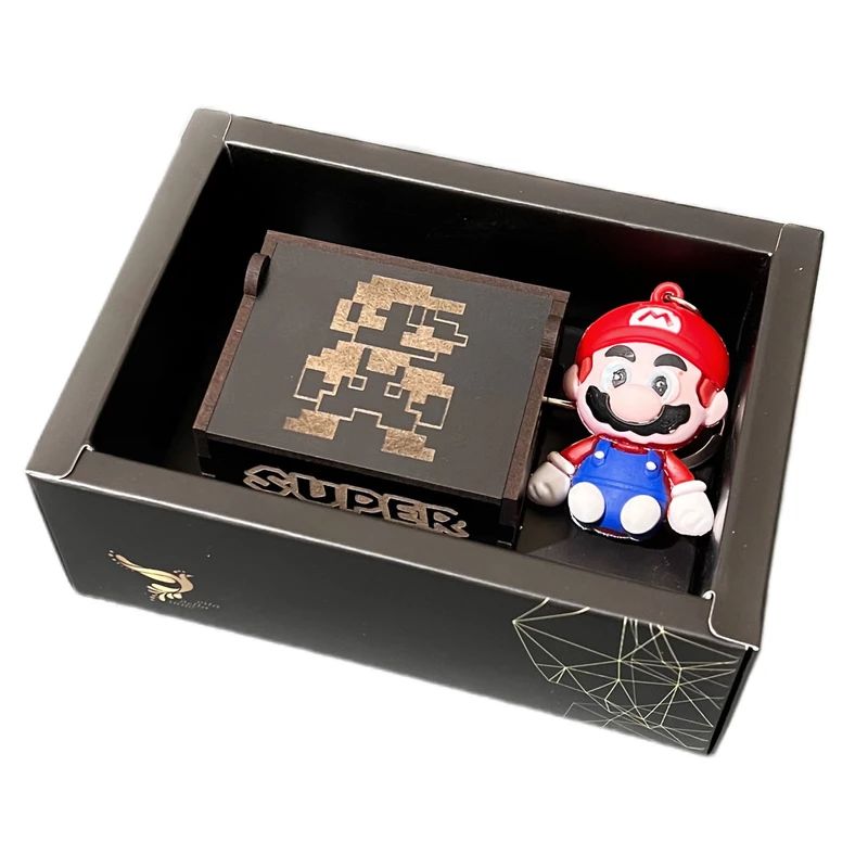 جعبه موزیکال اینو دلا ویتا مدل Arca Figura ملودی قارچ خور - super mario