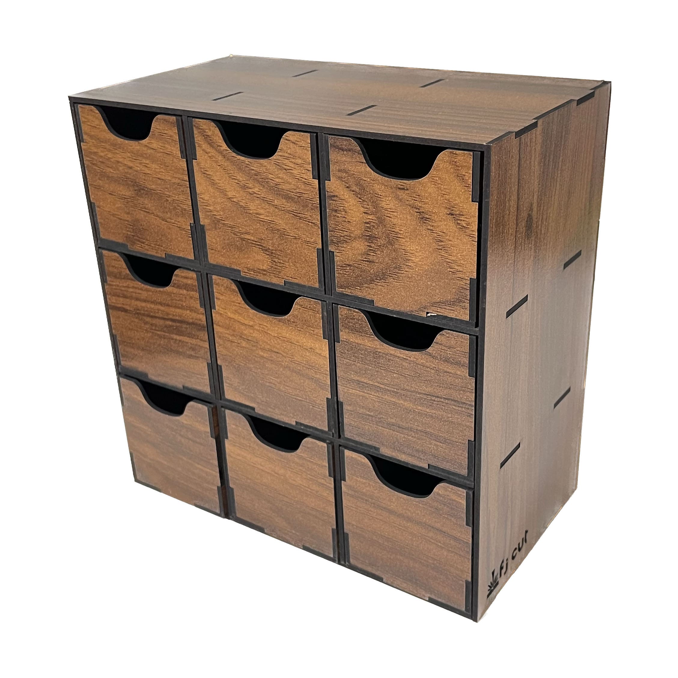 فایل کشویی چوبی مدل 9 کشو - خرید بی واسطه از تولید کننده